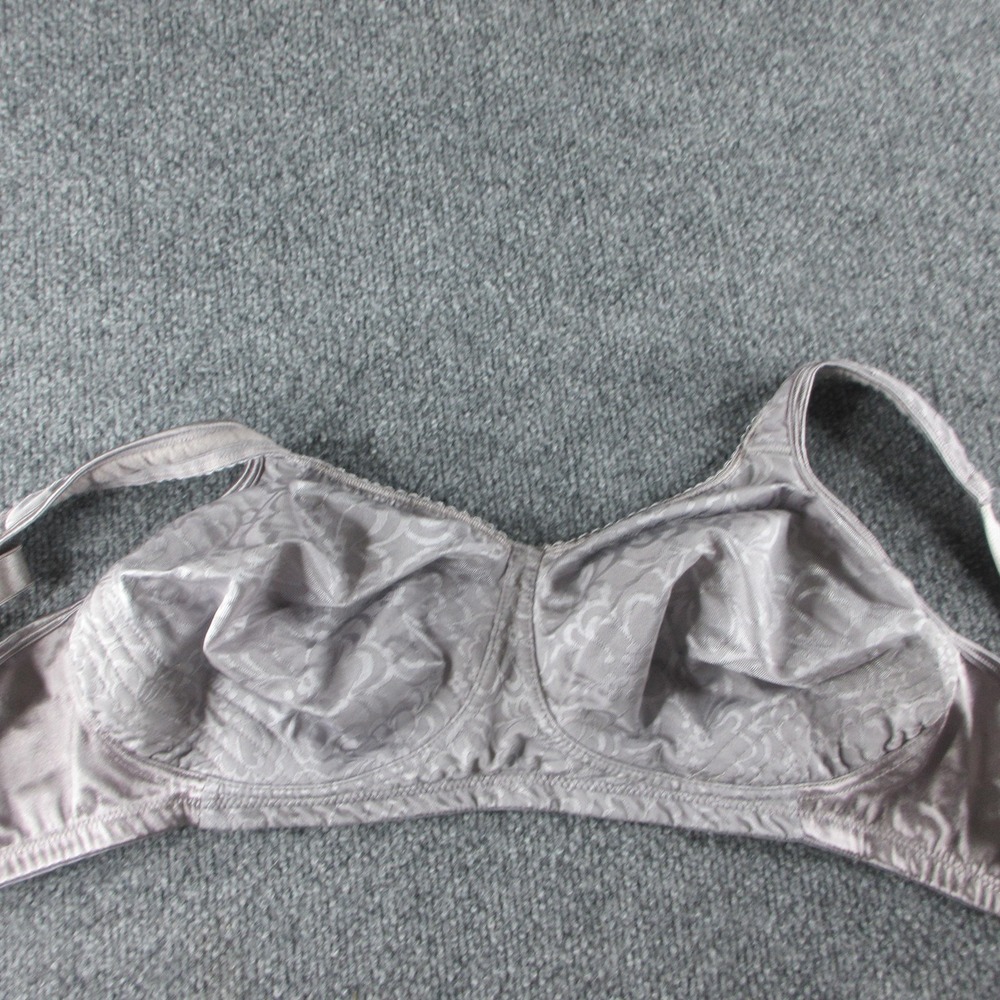 Playtex Minimizer Bra Womens 42DD Floral Jacquard Full‎ Coverage Unpadded